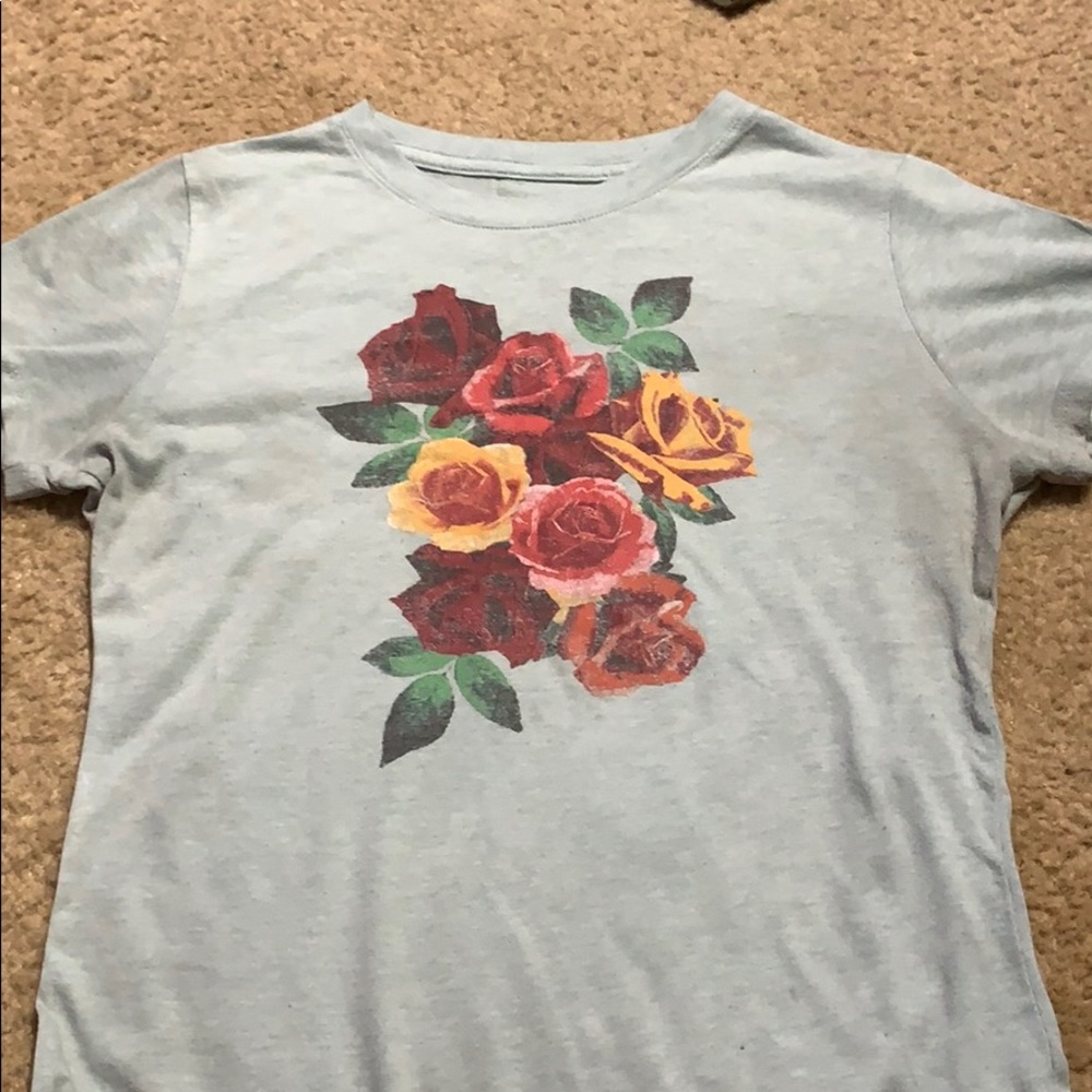 Rose and leaves bouquet